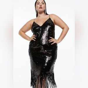 Forever 21 | Dresses | Sequin Fringe Dress | Poshmark